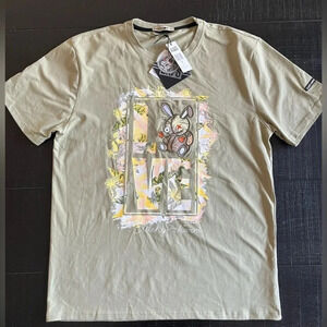 NWT BKYS Mens Olive Green Lucky Charm Tshirt XL